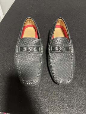 Rocawear LAKER-MENS Comfort Classic Driving Loafers Slip-On Shoes Black Men 9